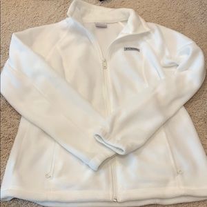 Columbia white jacket
